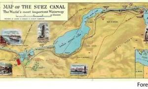 Suez Canal - history of construction in pictures The sea route through the Suez Canal