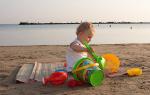 Quiet beaches in Italy.  Sandy beaches of Italy.  The best beaches for families with children