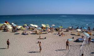Sunny Paradise - cultural nude beach in Evpatoria How to get to the nudist beach 